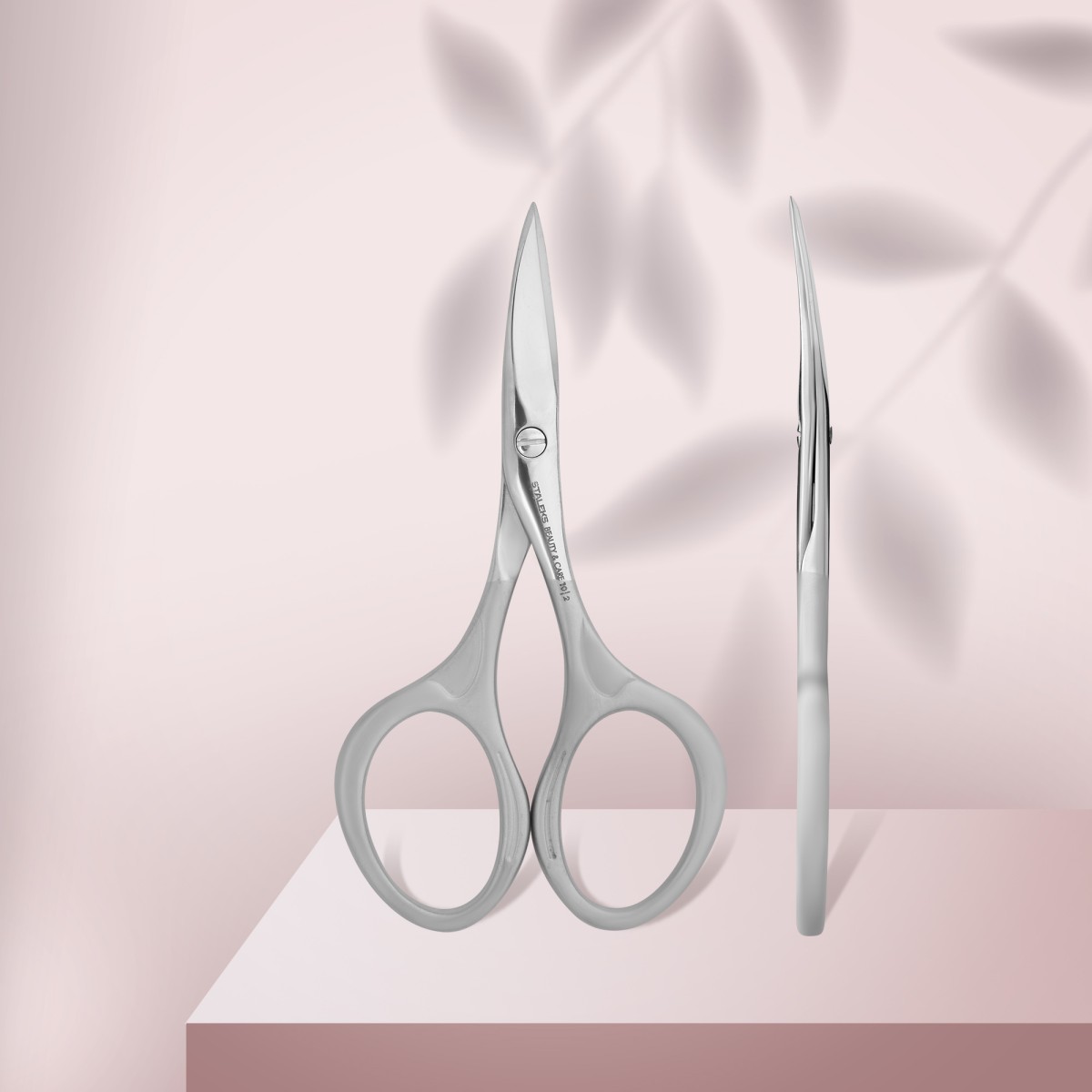 Ножиці для нігтів STALEKS BEAUTY and CARE 10 TYPE 2 матові (21 мм)